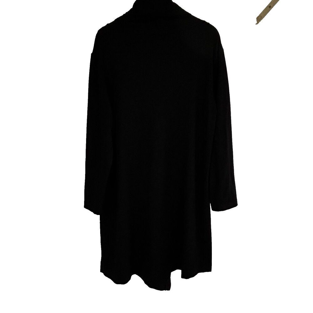 Bryn Walker Pita Modal Ponte Cowl Neck Tunic Top Asymmetric Peak Hem Medium - Picture 9 of 10